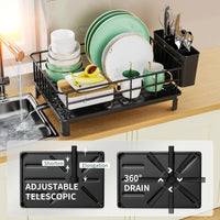 Elegant All-in-One Dish Draining Rack™